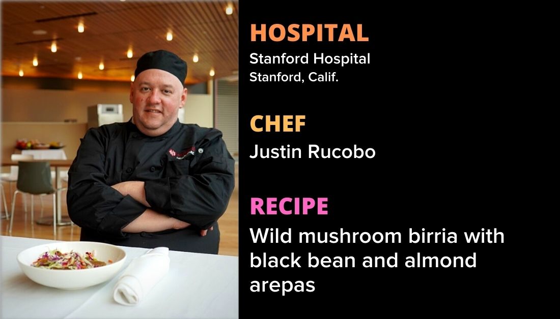 Finalist Stanford Hospital’s wild mushroom birria