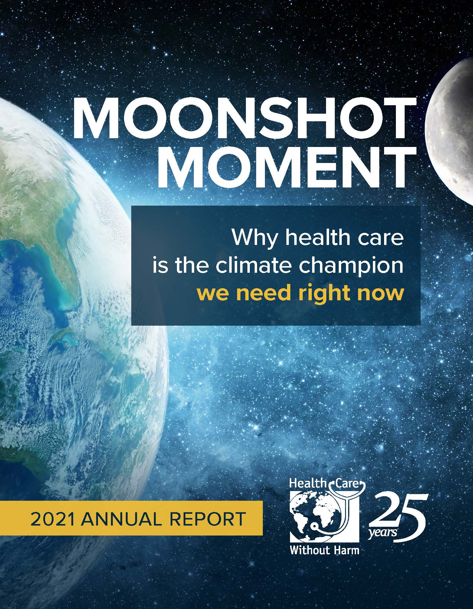 Health Care Without Harm's 2021 annual report