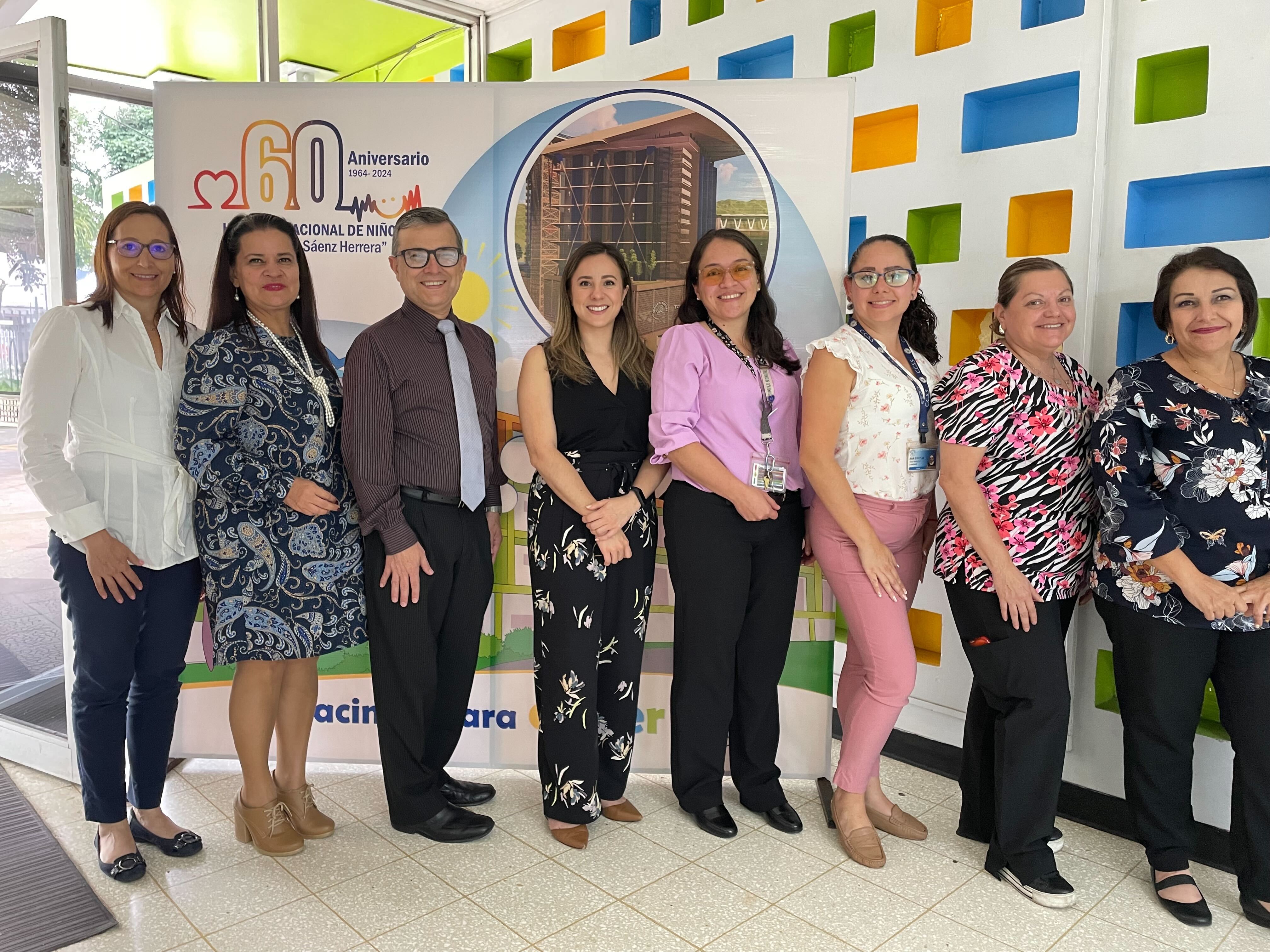Visita al Hospital Nacional de Niños de Costa Rica