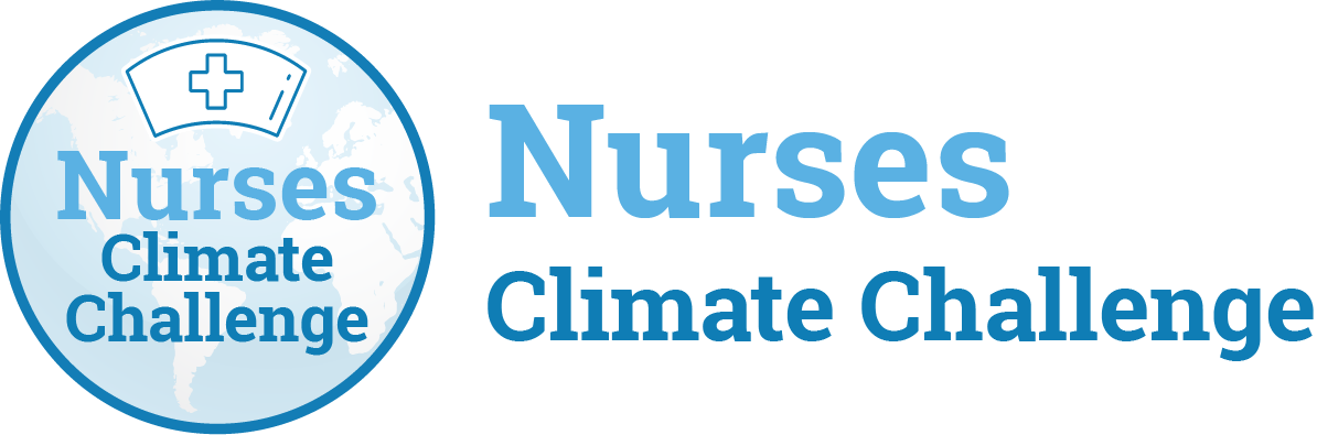Nurses Climate Challenge logo graphic