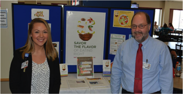 Heywood Hospital celebrates Nutrition Month (Jen Obadia)