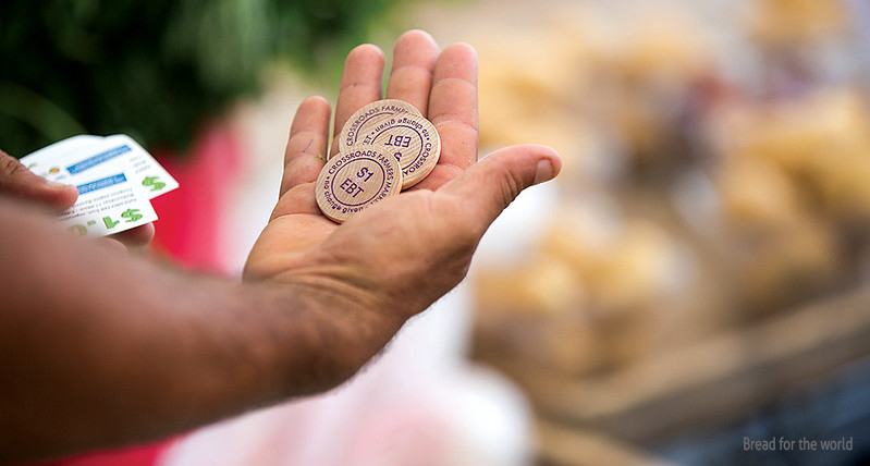 SNAP Tokens used at farmers market 